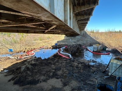 В Ненецком автономном округе возбуждено уголовное дело по факту разлива нефтепродуктов